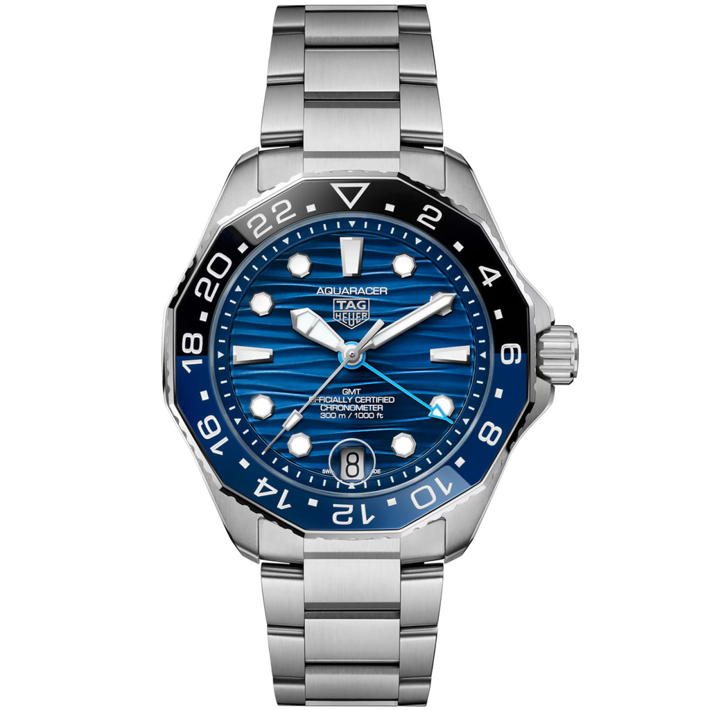 TAG Heuer - Aquaracer 42 mm 300 Professional GMT Blue Dial - WBP5114.BA0013