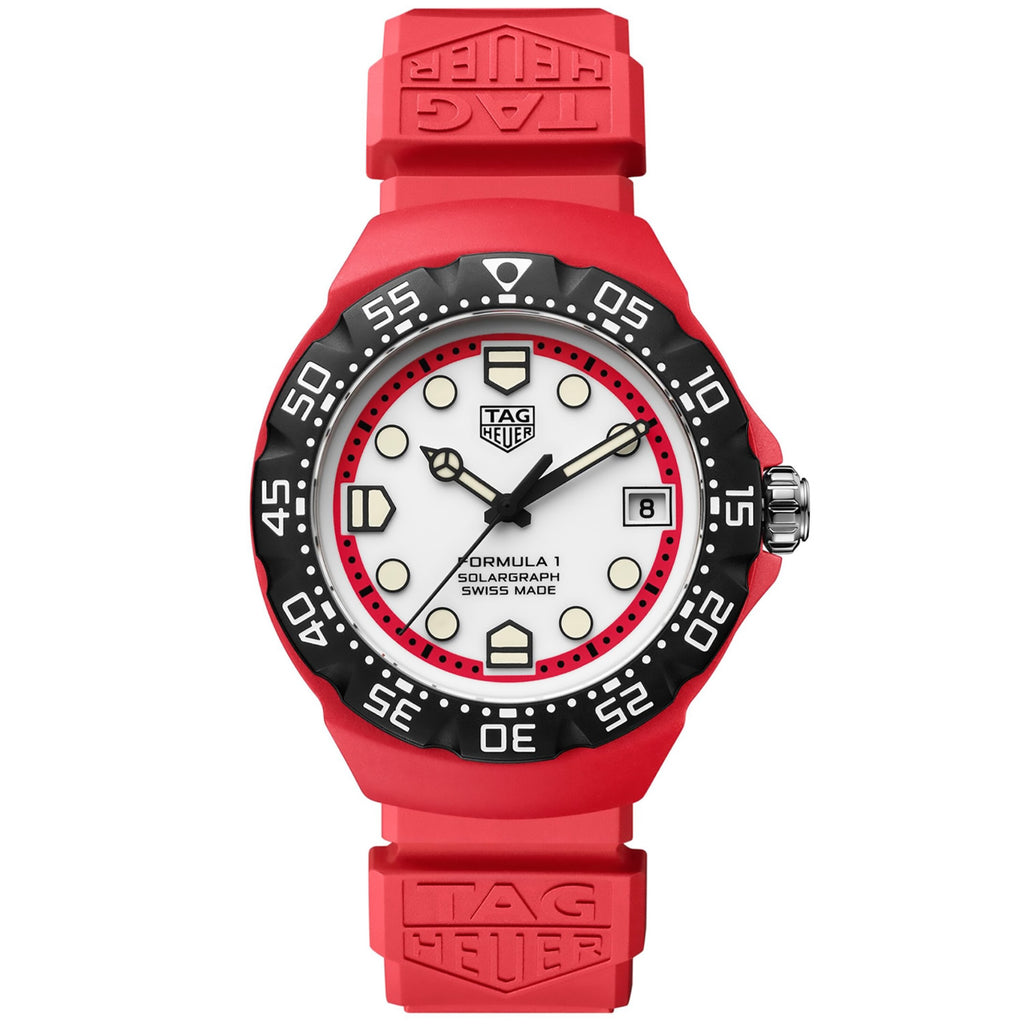 TAG Heuer - Formula 1 Solargraph 38 mm Red TH-Polylight Case - WBY1161.FT8086