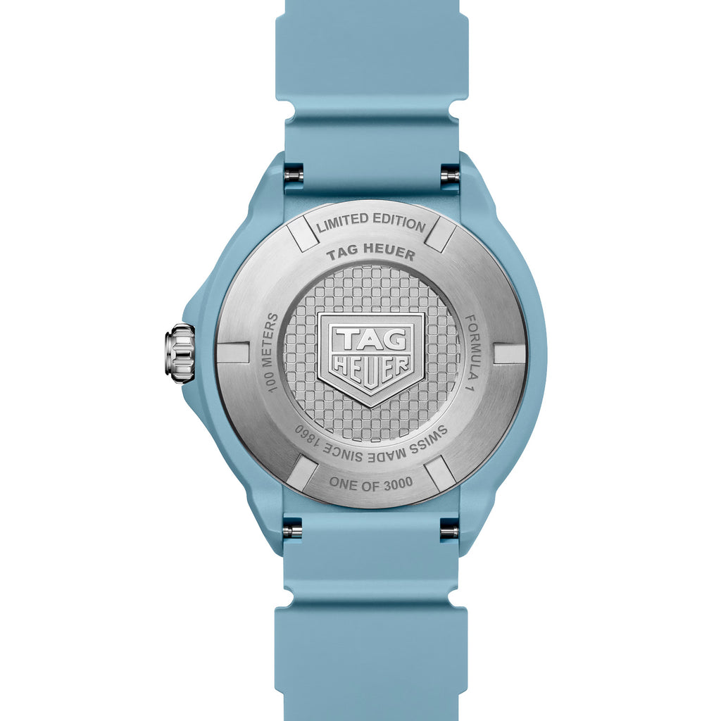 TAG Heuer - Formula 1 Solargraph 38mm Pastel Blue Limited Edition - WBY1163.FT8113