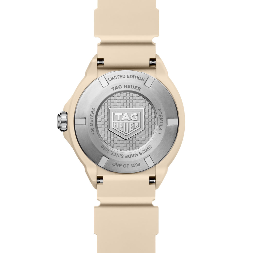 TAG Heuer - Formula 1 Solargraph 38mm Beige Limited Edition - WBY1164.FT8114