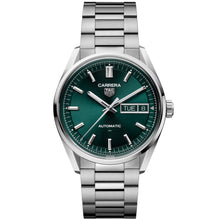 Load image into Gallery viewer, TAG Heuer - Carrera 41 mm Day-Date Automatic Green Sunray Dial - WDA2115.BA0043