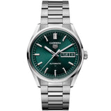 TAG Heuer - Carrera 41 mm Day-Date Automatic Green Sunray Dial - WDA2115.BA0043