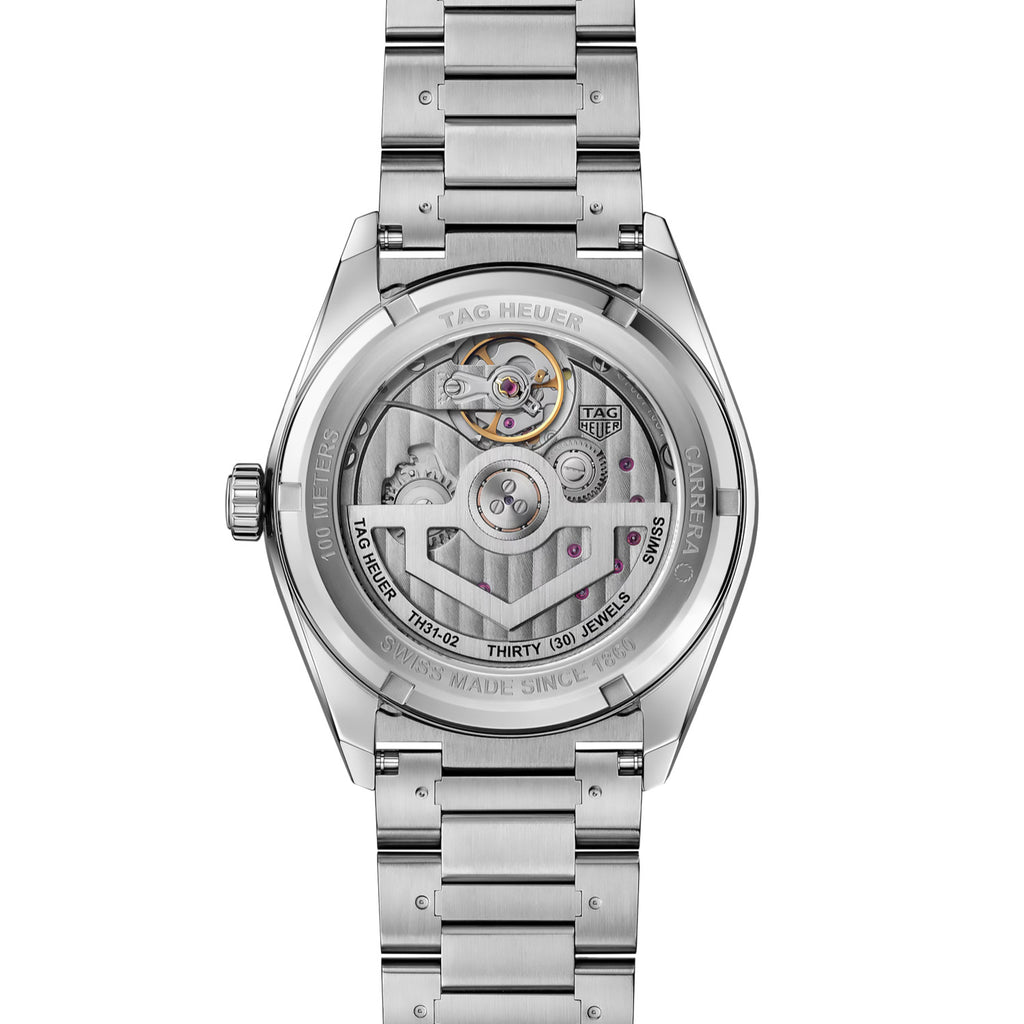 TAG Heuer - Carrera 41 mm Day-Date Automatic Green Sunray Dial - WDA2115.BA0043