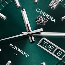 Load image into Gallery viewer, TAG Heuer - Carrera 41 mm Day-Date Automatic Green Sunray Dial - WDA2115.BA0043