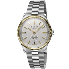 Load image into Gallery viewer, GUCCI G-Timeless 40 mm Automatic Two-Tone Steel Gold Bezel - YA126390