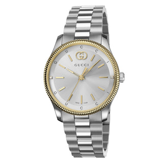 Gucci G-Timeless 29 mm Steel Case & Bracelet Diamond Dial - YA1265063