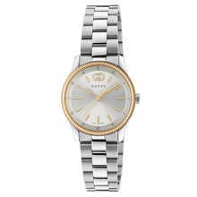 Load image into Gallery viewer, Gucci G-Timeless 29 mm Steel Case &amp; Bracelet Pink Gold-Plated Bezel - YA1265070