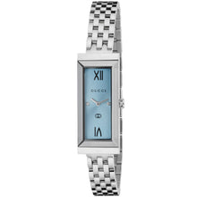 Load image into Gallery viewer, Gucci G-Frame 34 mm Blue Diamond Dial Rectangular - YA127517