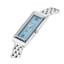 Load image into Gallery viewer, Gucci G-Frame 34 mm Blue Diamond Dial Rectangular - YA127517