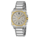 GUCCI G-Flat 36 mm Automatic Steel & 18k Gold Plating - YA166403