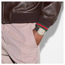 Load image into Gallery viewer, GUCCI G-Flat 36 mm Automatic Steel &amp; 18k Gold Plating - YA166403