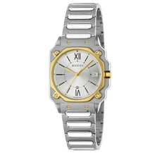 Load image into Gallery viewer, Gucci G-Flat 30 mm Two-Tone Octagonal Roman Numbers - YA166506