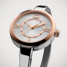 Load image into Gallery viewer, GUCCI Model 2000 Pink Gold Bezel Diamond Dial Bangle Bracelet - YA167524