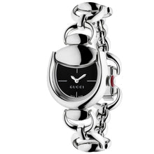 Load image into Gallery viewer, Gucci Horsebit Bracelet Black Dial 27x25 mm - YA168501