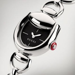 Gucci Horsebit Bracelet Black Dial 27x25 mm - YA168501