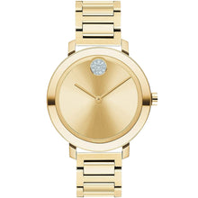 Load image into Gallery viewer, Movado - Bold Evolution 34 mm Yellow Gold PVD Crystal-set Movado Dot - 3600649