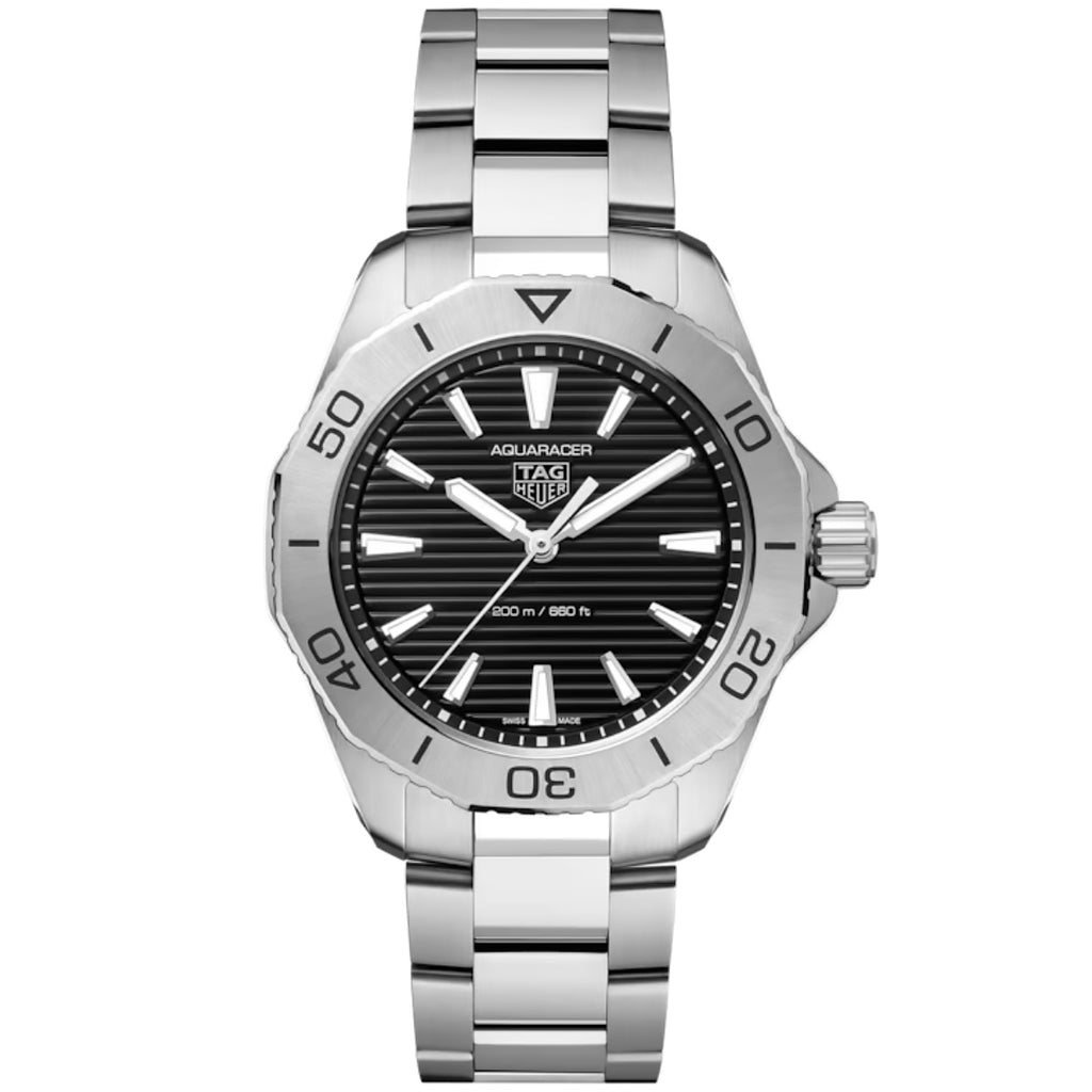 Tag Heuer - Aquaracer 40 mm Professional 200 Automatic Black Dial - WBP1110.BA0627