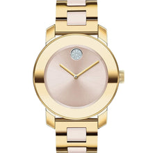 Load image into Gallery viewer, Movado - Bold 36 mm Ceramic Pale Yellow Gold Case - 3600640