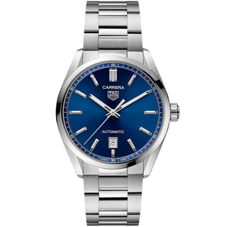 TAG Heuer - Carrera 39 mm Automatic Blue Dial Date - WBN2112.BA0639