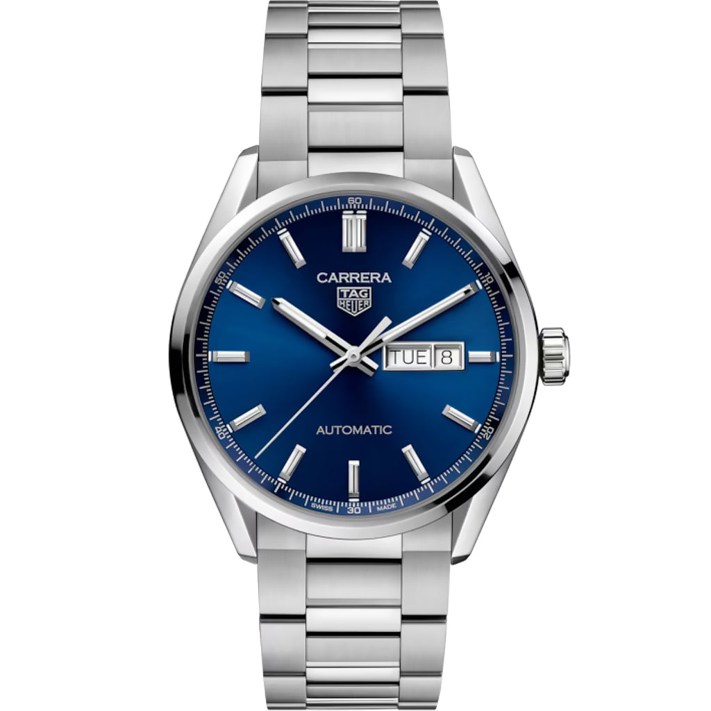 Tag Heuer - Carrera 41 mm Blue Dial Day Date Automatic - WBN2012.BA0640