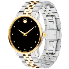 Load image into Gallery viewer, Movado - Museum Classic 40 mm Yellow Gold PVD Two Tone Diamond Dial - 0607202