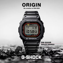 Load image into Gallery viewer, Casio - G-shock 5000 Series Original 40th Anniversary - DW5000R-1A