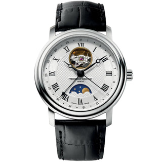 Frederique Constant - Classics Heart Beat Moon-Phase Silver Dial Date - FC-335MC4P6
