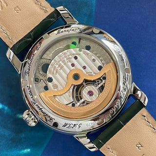 Frederique Constant - Tourbillon Green Dial Perpetual Calendar - FC-975DGR4H6