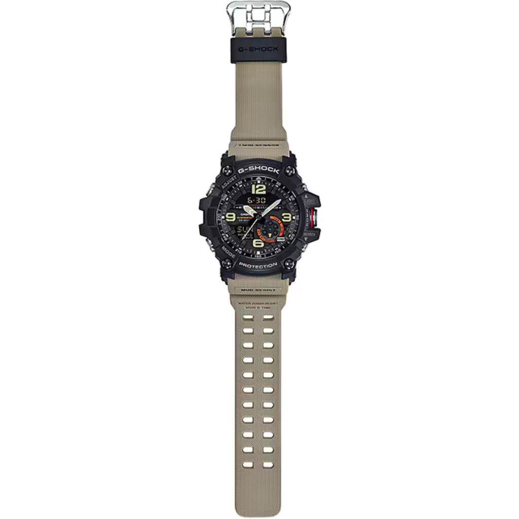 Casio G-Shock MASTER OF G Land MUDMASTER Twin Sensor Sand Beige - GG1000-1A5