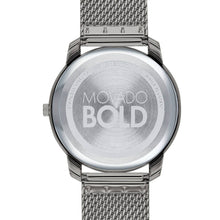 Load image into Gallery viewer, Movado - Bold 42 mm Thin Stainless Grey Ion Plated Case Mesh Bracelet - 3600599