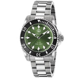 GUCCI Dive 40 mm Stainless Steel 300 m Green Dial Ceramic Bezel - YA136363