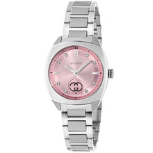 Load image into Gallery viewer, GUCCI Interlocking 29 mm Steel Case Pink Diamond Dial - YA142511