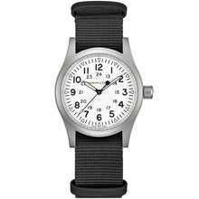 Load image into Gallery viewer, Hamilton - Khaki Field 38 mm Mechanical White Dial Green Lume - H69439910