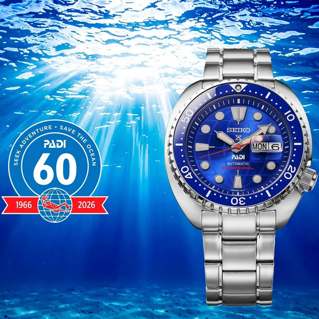 Seiko - Prospex Turtle Diver PADI 60th Anniversary Limited Edition - HBB002