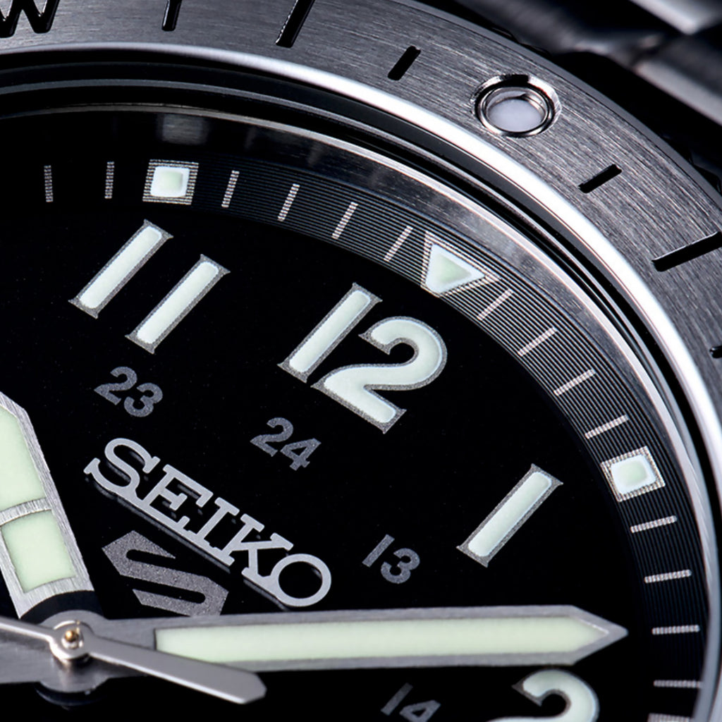 Seiko - Seiko 5 Field Series Compass Bezel Black Dial - HDB006