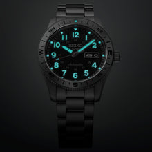 Load image into Gallery viewer, Seiko - Seiko 5 Field Series Compass Bezel Black Dial - HDB006