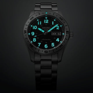 Seiko - Seiko 5 Field Series Compass Bezel Black Dial - HDB006