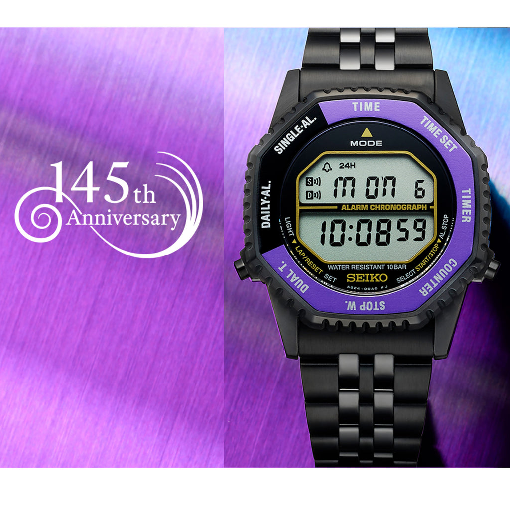 Seiko - Rotocall 1982 "Astronaut" Octagonal Rotary 145th Edo Purple limited Edition - HFL001