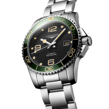 Load image into Gallery viewer, Longines - HydroConquest 41 mm Green Bezel Black Dial - L37814056