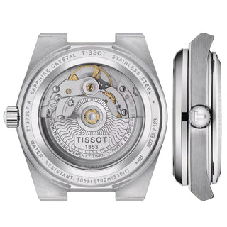 Tissot - PRX 35 mm Automatic Powermatic 80 Ice Blue Dial - T1372071135100