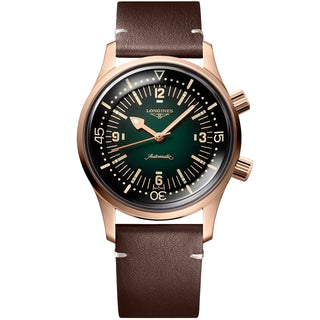 Longines - Legend Diver Bronze Case Green Dial Men's 42 mm - L37741502