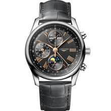 Load image into Gallery viewer, Longines - Master Collection 40 mm Moon-Phase Anthracite Calendar - L26734612