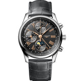 Longines - Master Collection 40 mm Moon-Phase Anthracite Calendar - L26734612