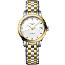Load image into Gallery viewer, Longines - Flagship 26 mm Women&#39;s Automatic Two-Tone Diamond Dial - L42743277