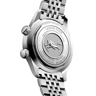 Longines - Legend Diver 39 mm Blue Dial Steel Bracelet - L37644906