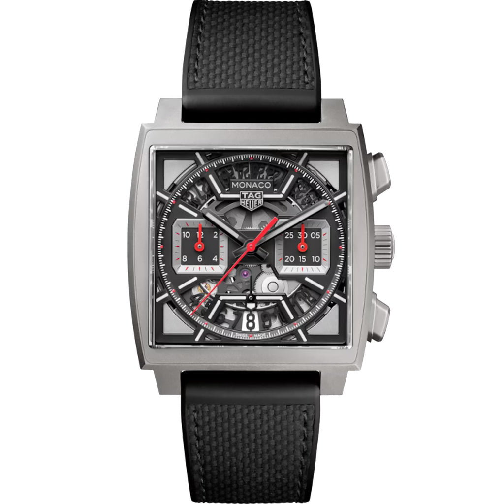 Tag Heuer - Monaco Automatic Titanium 39 mm Chronograph - CBL2183.FT6236