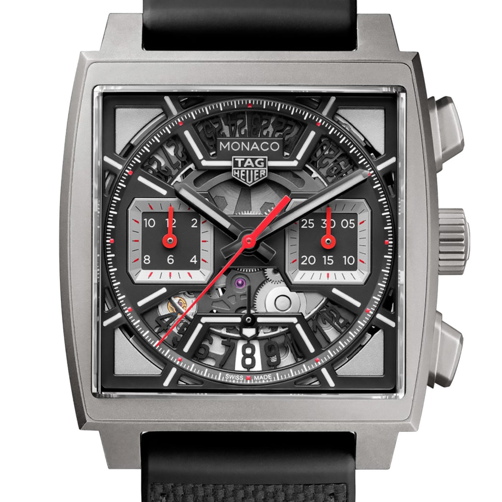 Tag Heuer - Monaco Automatic Titanium 39 mm Chronograph - CBL2183.FT6236