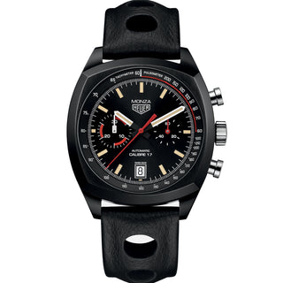 TAG Heuer - Heuer Monza Heritage Titanium Chronograph Black PVD - CR2080.FC6375