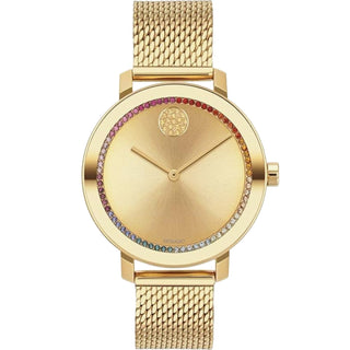 Movado - Bold Evolution 34 mm Rainbow Dial Crystal Set Dot - 3600699