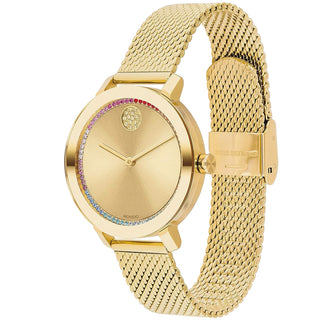 Movado - Bold Evolution 34 mm Rainbow Dial Crystal Set Dot - 3600699